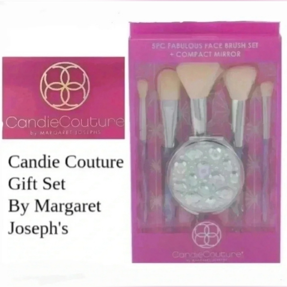 Margaret Joseph's "Fabulous Face" Irredencent Sparkle Makeup Brush 6 Piece Set